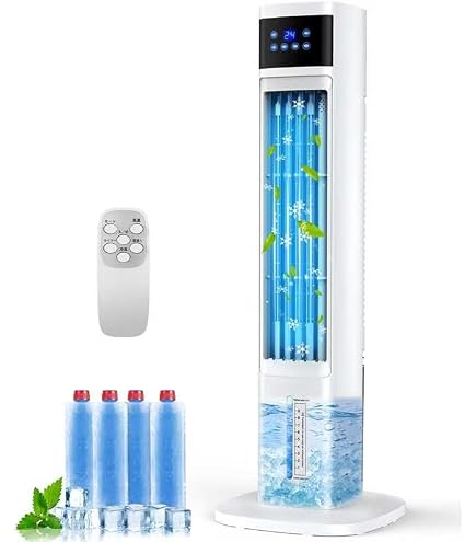 Amazon | タワー冷風機 冷風扇 強力 【2026年夏モデル&パワフル冷却